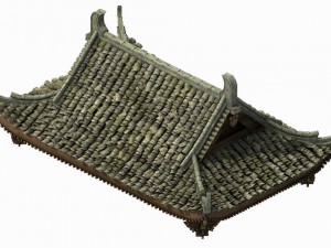 building - decoration - roof 18 3D Model