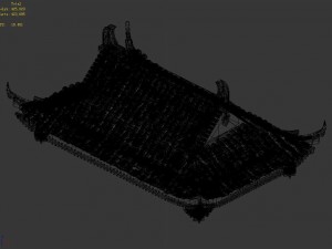 building - decoration - roof 18 3D Model