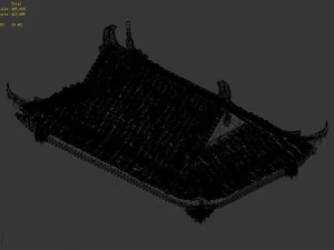 building - decoration - roof 18 3D Model