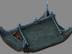 building - decoration - roof 19 3D 모델