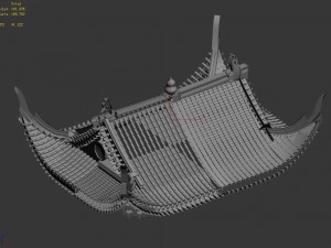 building - decoration - roof 19 Modelo 3D