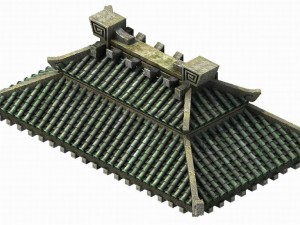 building - decoration - roof 21 Model 3D