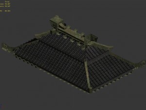 building - decoration - roof 21 Model 3D