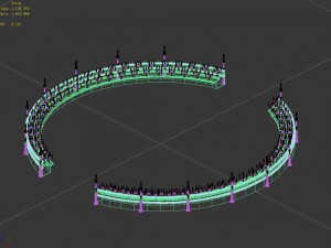 marriage - ground candlestick 01 Model 3D