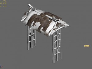 fairy mountains - straw gate 03 Modèle 3D