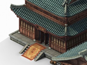 kaifeng city - inn 01 3D 模型