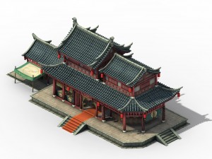 kaifeng city - bank of 01 Model 3D