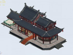 kaifeng city - bank of 01 Model 3D