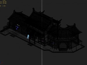 kaifeng city - market store 02 Modelo 3D