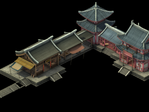 kaifeng city - medical museum 01 3D Model