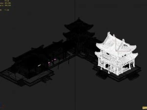 kaifeng city - medical hall 02 3D Model