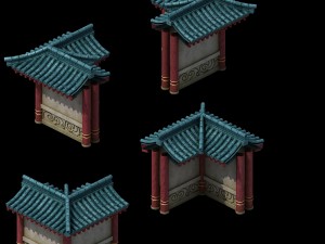 inn - fence - shing mun 2701 3D 模型