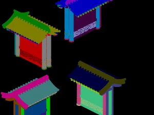inn - fence - shing mun 2701 3D Model