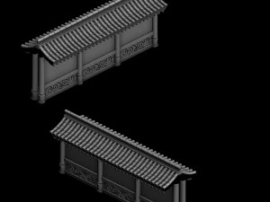 inn - fence - shing mun 2701 3D Model