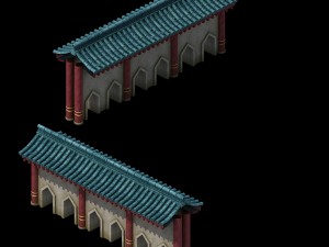 inn - fence - shing mun 2701 3D 模型
