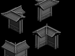 inn - fence - shing mun 2701 3D 模型