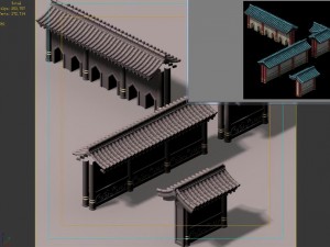 inn - fence - shing mun 2701 3D 模型