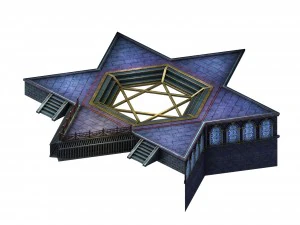 pentagram ground -01 3D Model