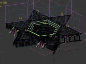 pentagram ground -01 Modelo 3D