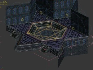 pentagram ground -01 3D Model