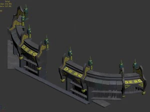 hexagram corner -01 3D Model