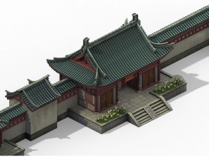 luoyang city - imperial college 3D 模型