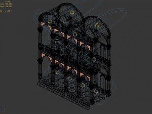 human knight district - pillar -01 3Dモデル