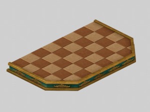 human ranger area - ground 02 Model 3D