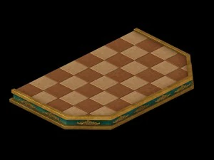 human ranger area - ground 02 3D Model