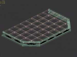 human ranger area - ground 02 Modello 3D