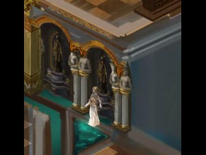 human ranger area - pillar 01 3D Model