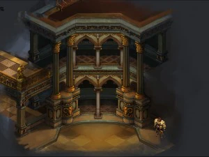 human ranger area - pillar 02 3D Model