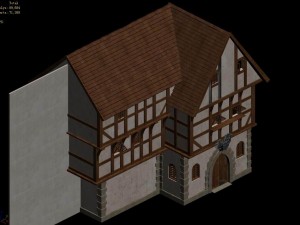 horse racing area - house 02 3D Модель