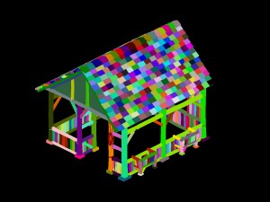 horse racing area - house 03 3D Model