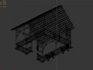 horse racing area - house 03 3D Model
