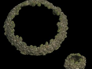 mountain - moss - rocks 11 Modèle 3D