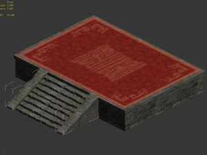cottage - podium 3D Model