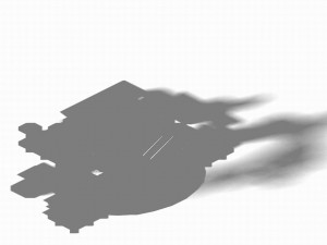 store district - wall 02 3D Model