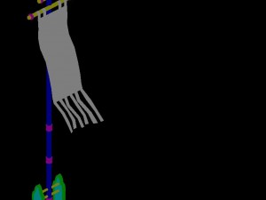 shop - flag weaving 2701 3D Model