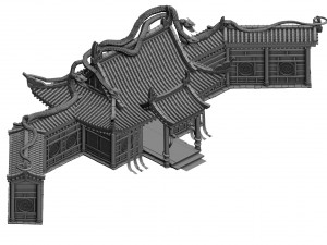 one hundred thousand - snake - practice home Model 3D
