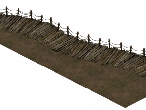 explore the mountains - boardwalk 01 Modelo 3D