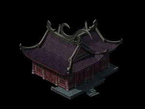 tianhe - siamese - building 3D Model