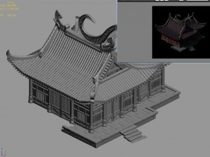 tianhe - siamese - building Modelo 3D