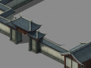 tianshui city - school - private school 01 3D Модель
