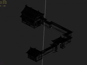 tianshui city - school - private school 01 3D Модель