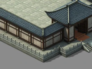 miasto Tianshui - dom 01 Model 3D