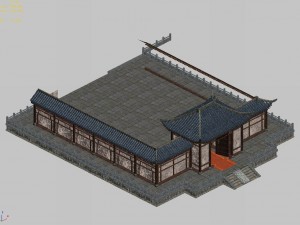 tianshui city - house 01 3D 模型