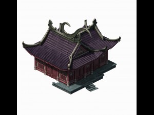 tongtianhe - siamese building 3D Model