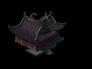 tongtianhe - siamese building 3D Model