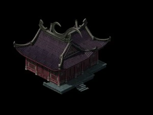 tongtianhe - siamese building 3D Model